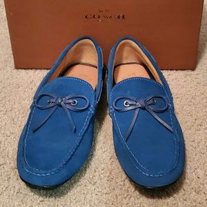 Coach Mercer Lace Suede Drivers